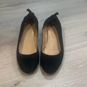 J. Crew Suede Black Women's Flats